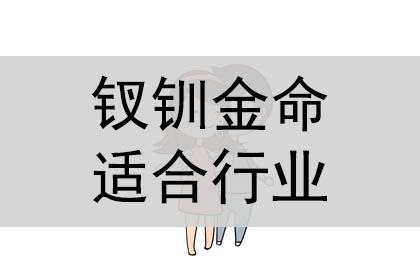 金命人适合什么行业